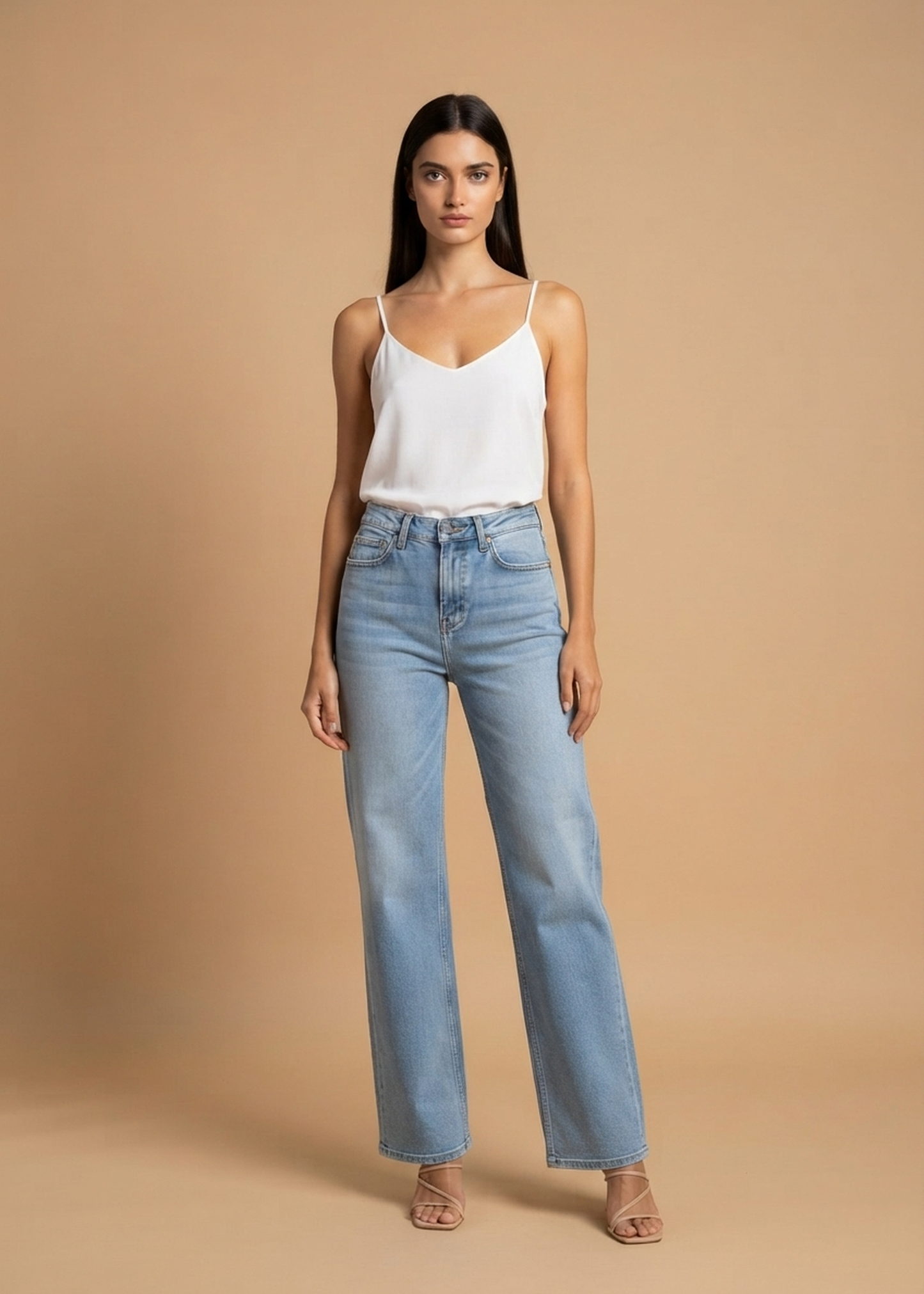 Wide-leg jeans