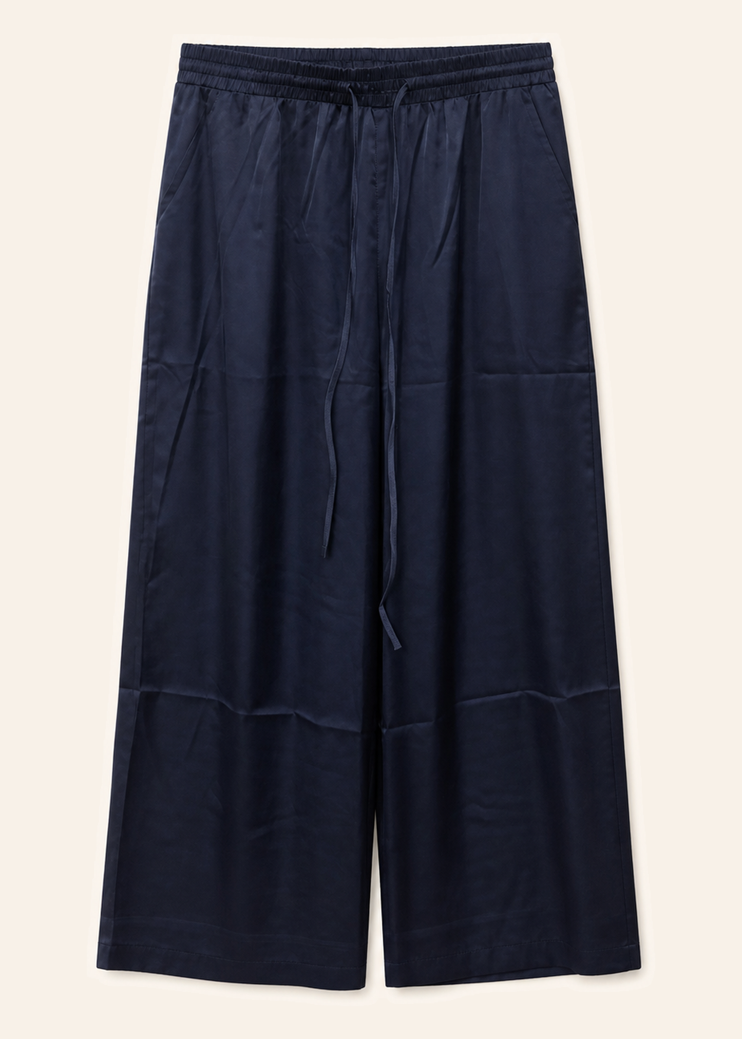Pantalones satén palazzo