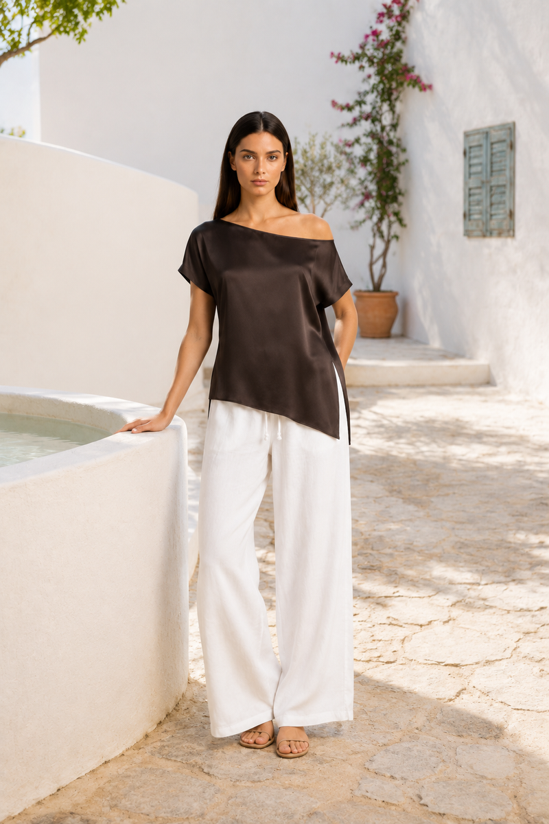Blusa raso oversize