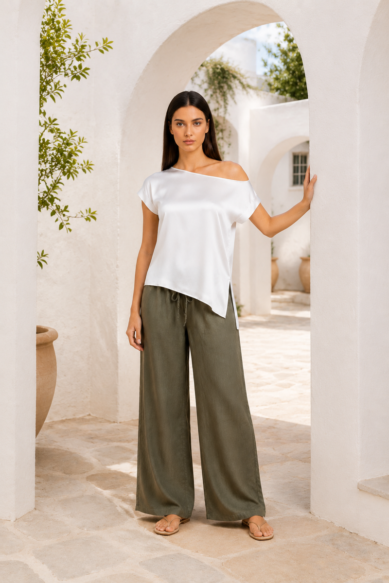Blusa raso oversize