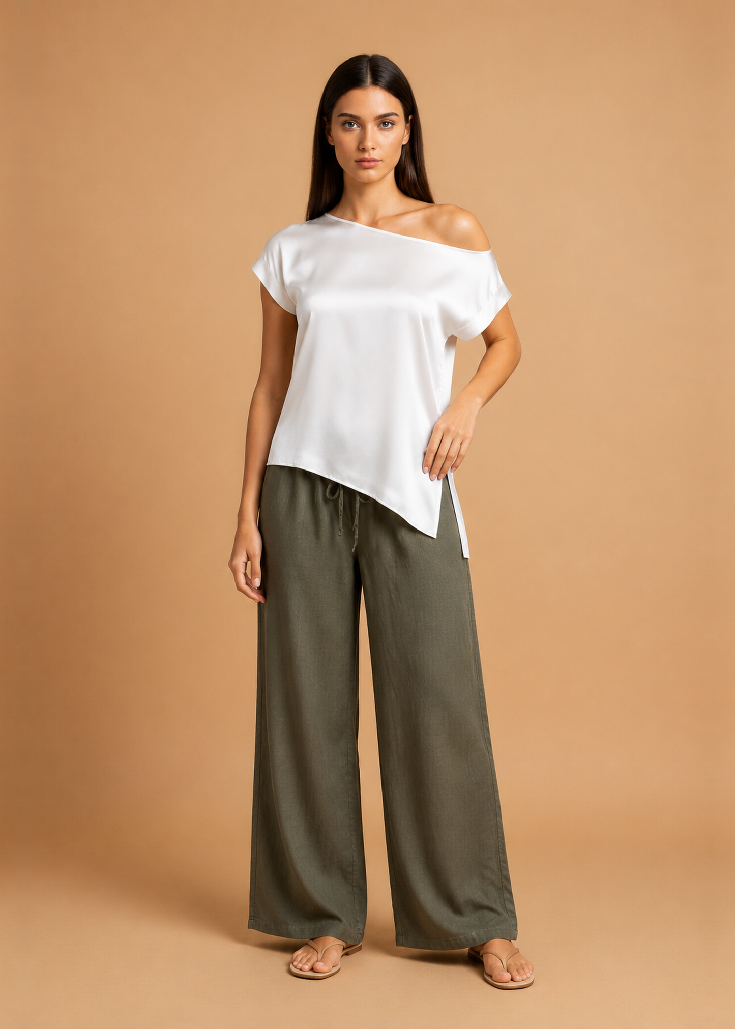 Blusa raso oversize