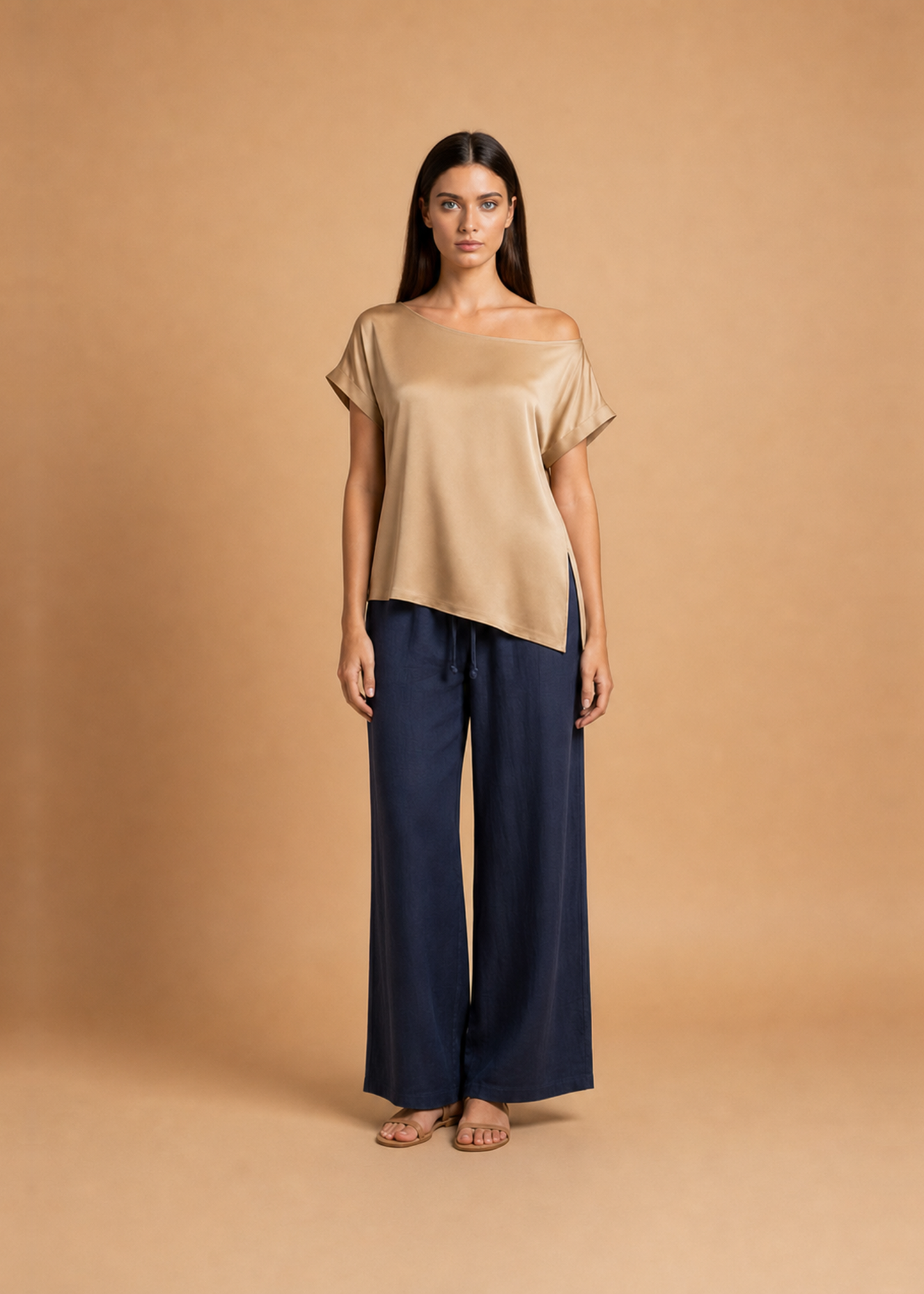 Blusa raso oversize