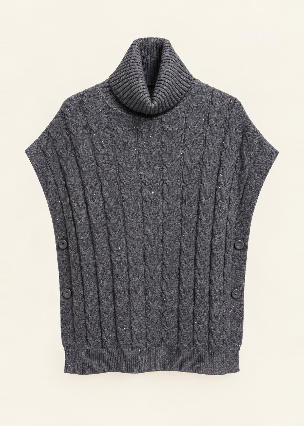 Chaleco trenzado tricot