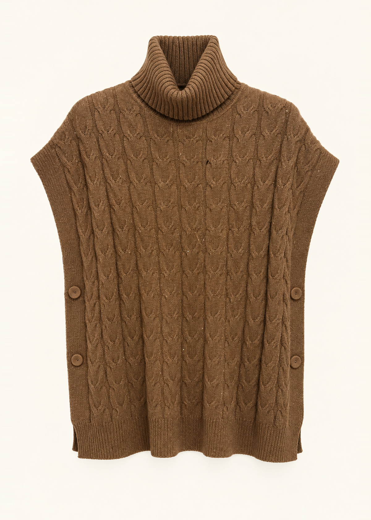 Chaleco trenzado tricot