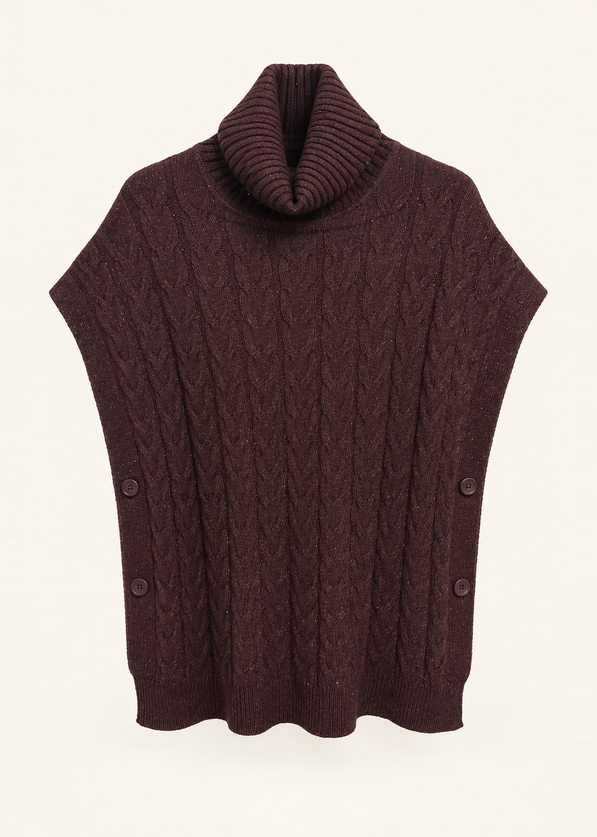 Chaleco trenzado tricot