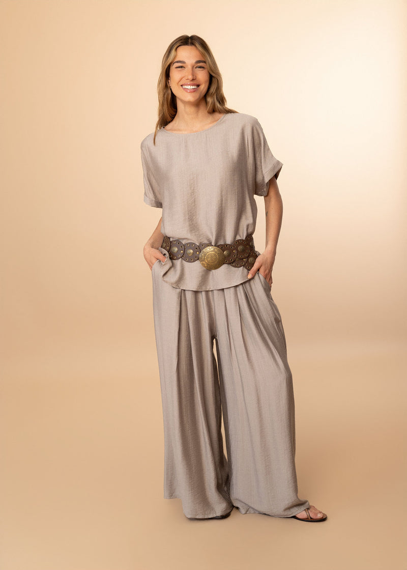 Pantalones Nora anchos