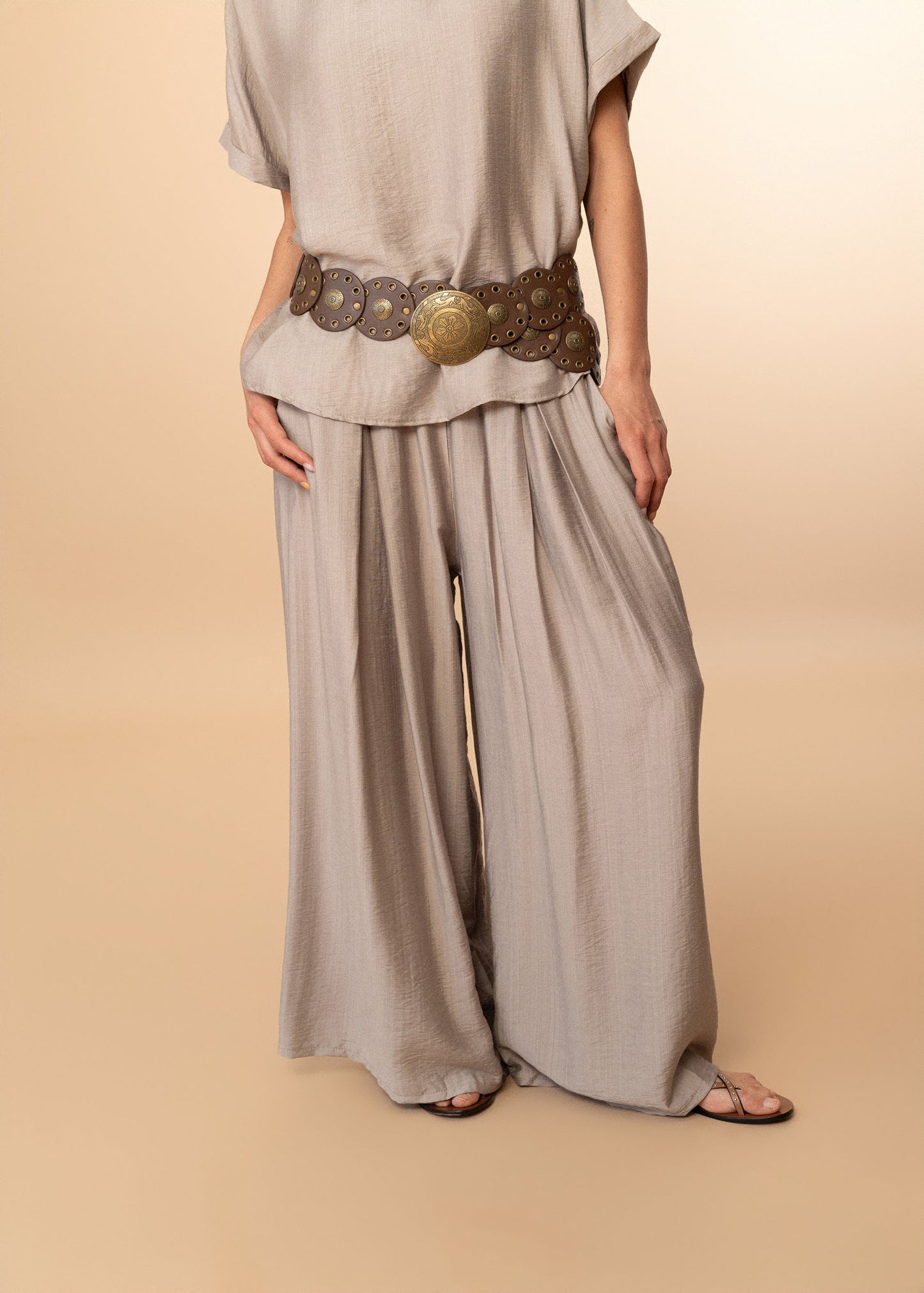 Pantalones Nora anchos