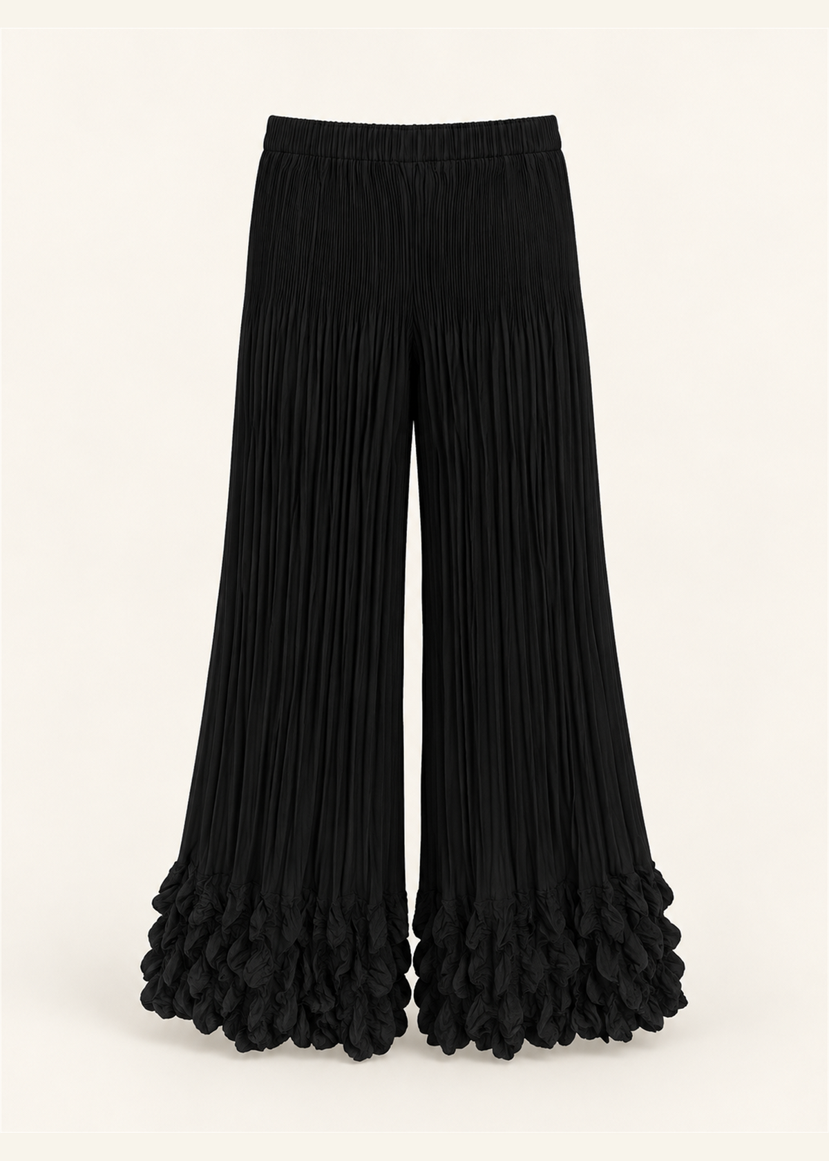 Pantalones plisados
