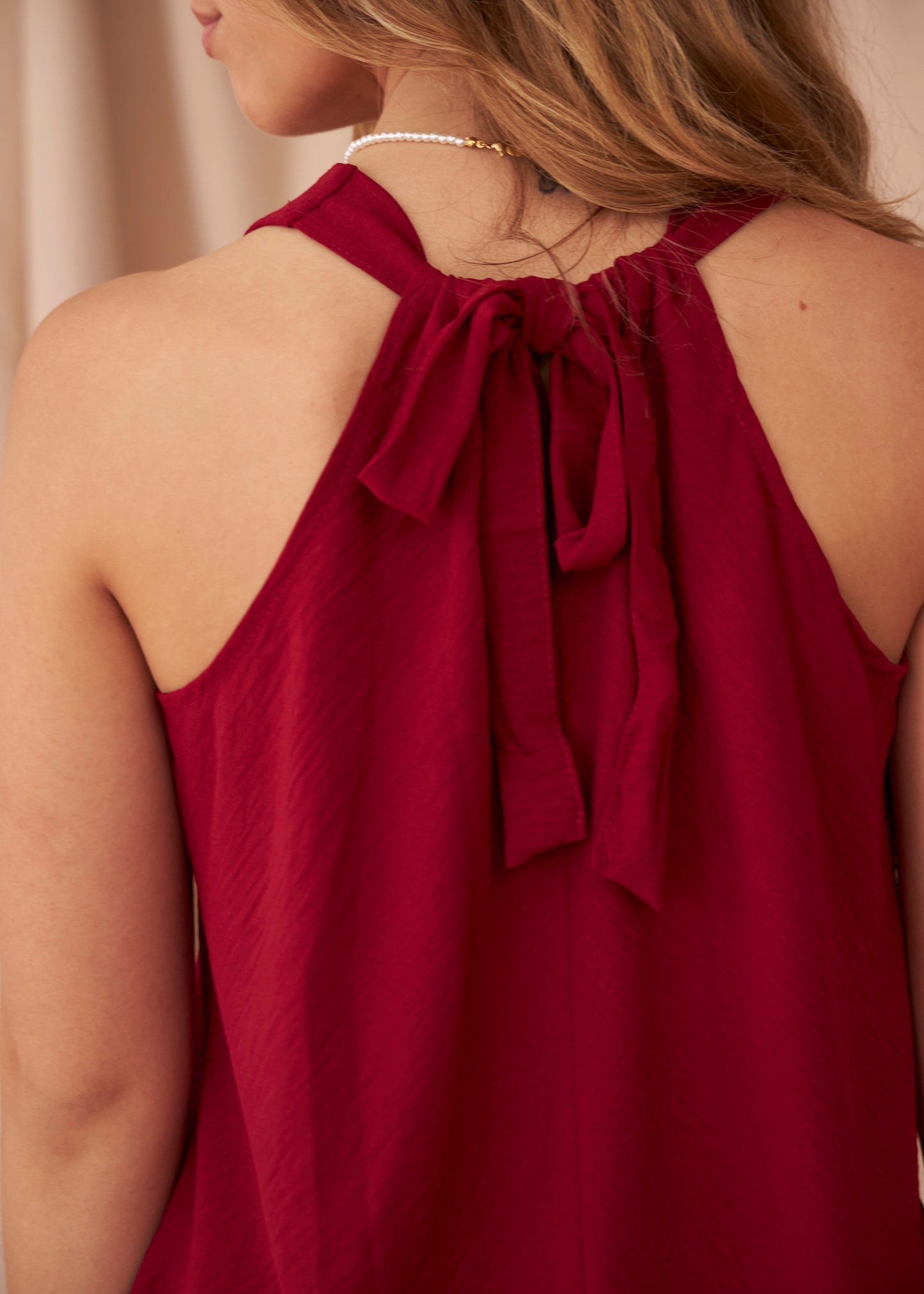 Flowy bow top