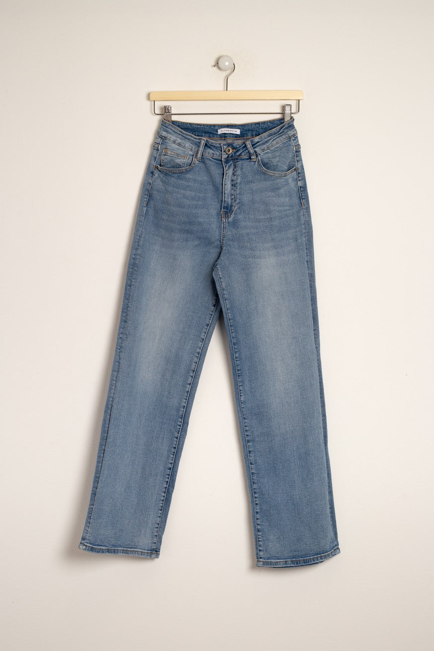 Jeans high rise stright