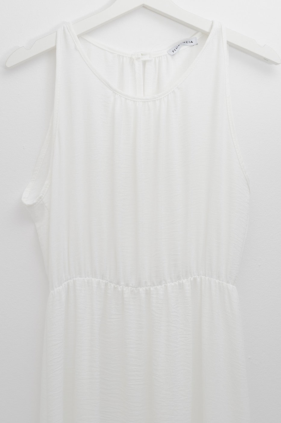 Vestido maxi liso