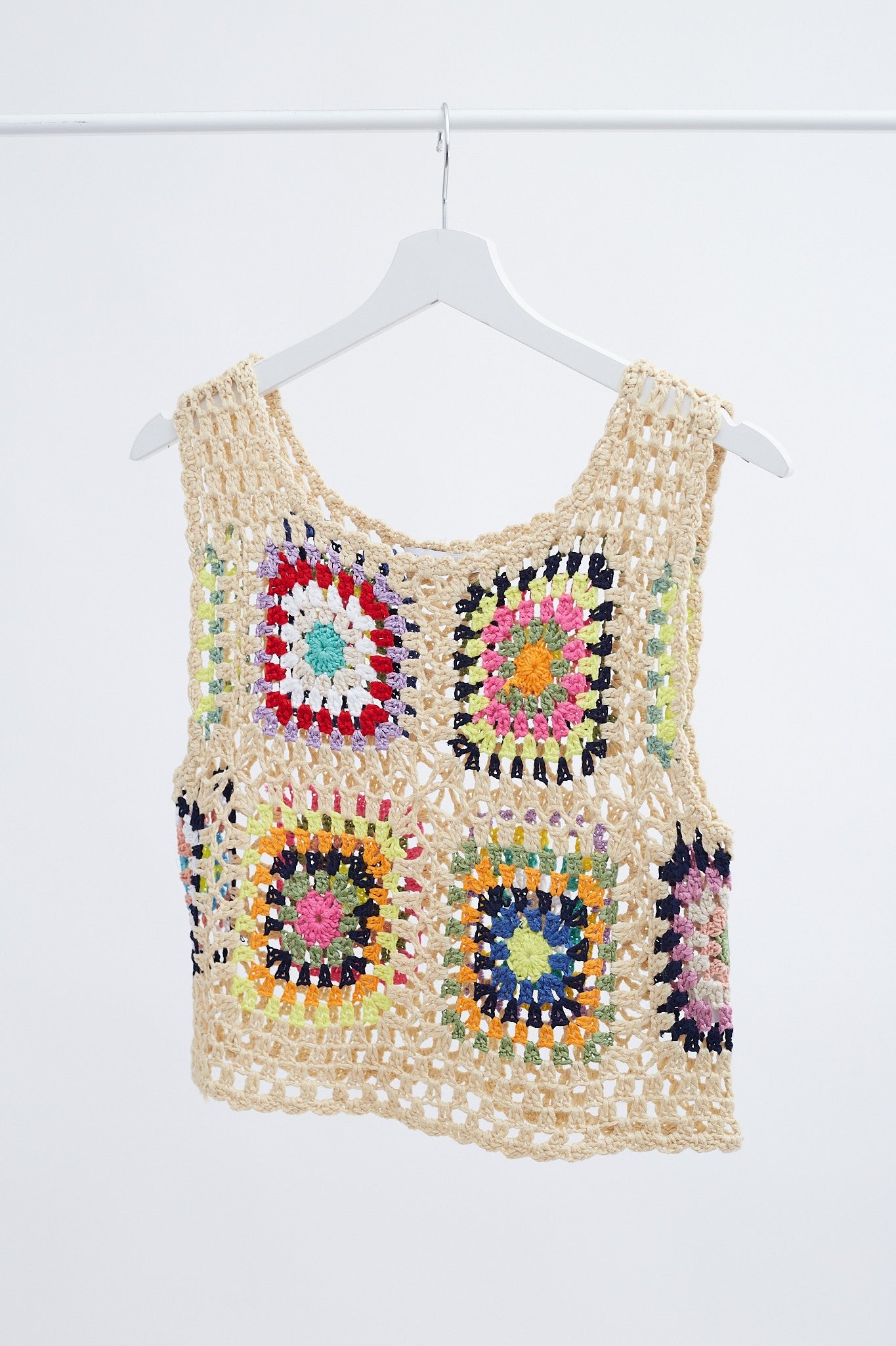 Top crop crochet